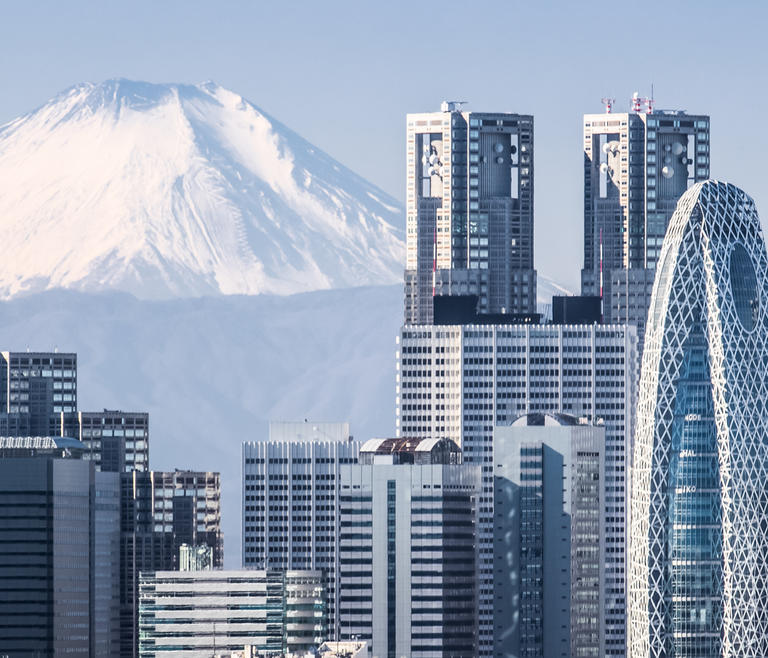 Tokyo skyline